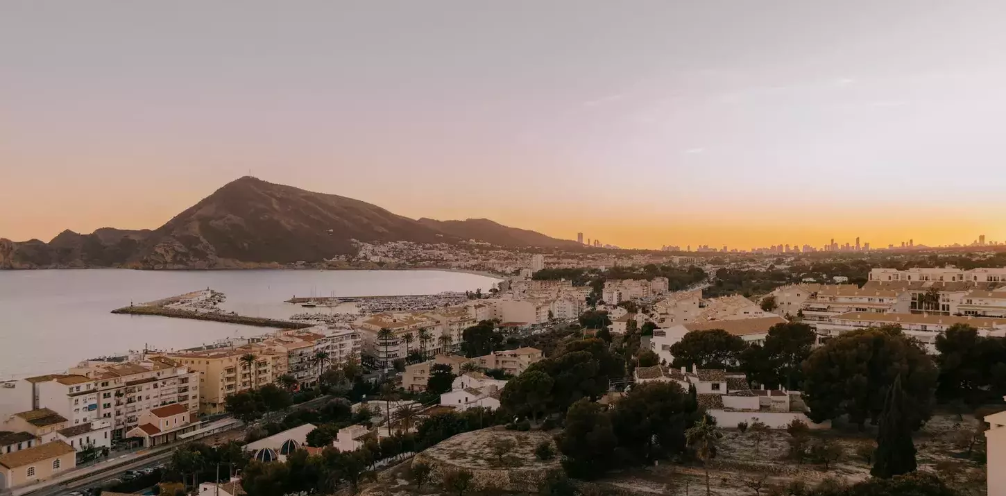 Warm winter costa blanca