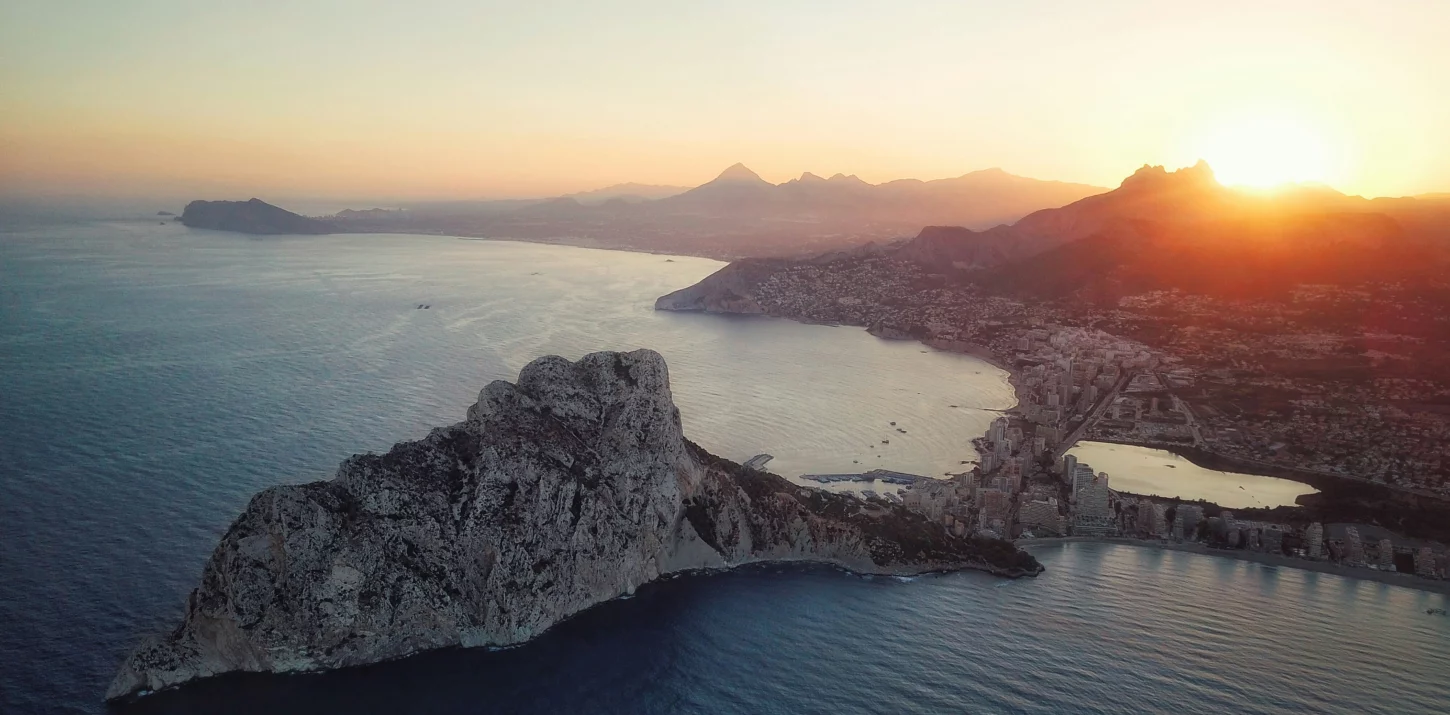 mild microklimaat aan de costa blanca