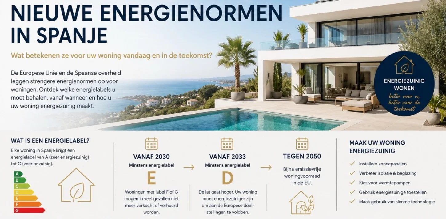 Holiday Estate energienormen spanje groot